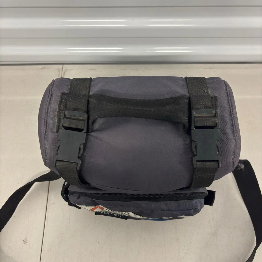 Lowepro Mini Mag P Camera Bag Grey Black Padded Shoulder Strap Travel Case